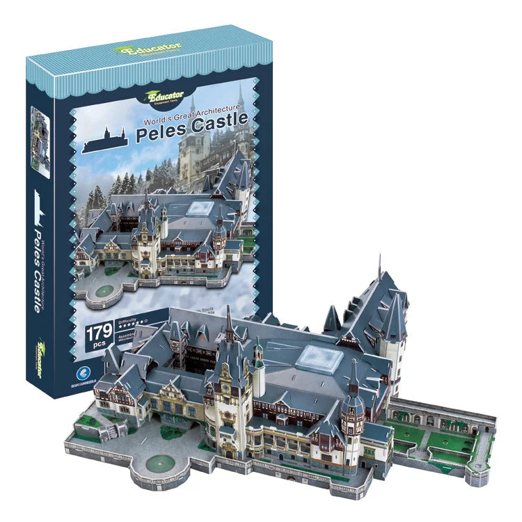 Architectural Landmark 3D Jigsaw Puzzle Model
