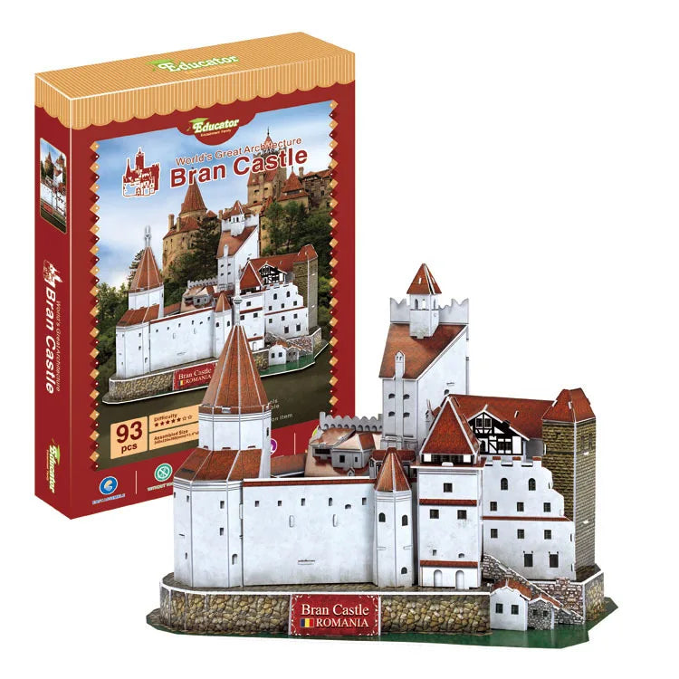 Architectural Landmark 3D Jigsaw Puzzle Model