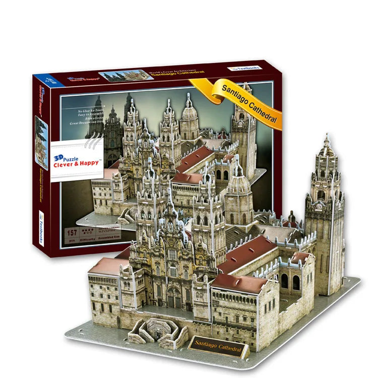 Architectural Landmark 3D Jigsaw Puzzle Model