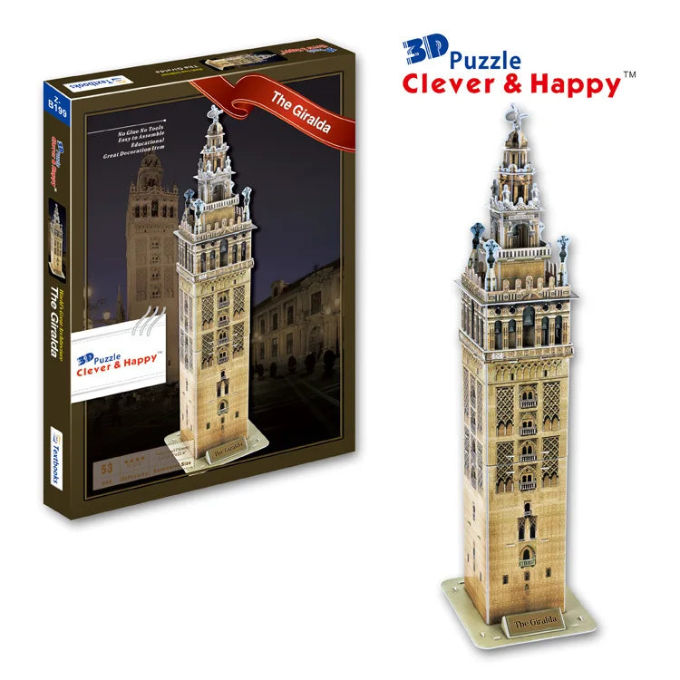 Architectural Landmark 3D Jigsaw Puzzle Model