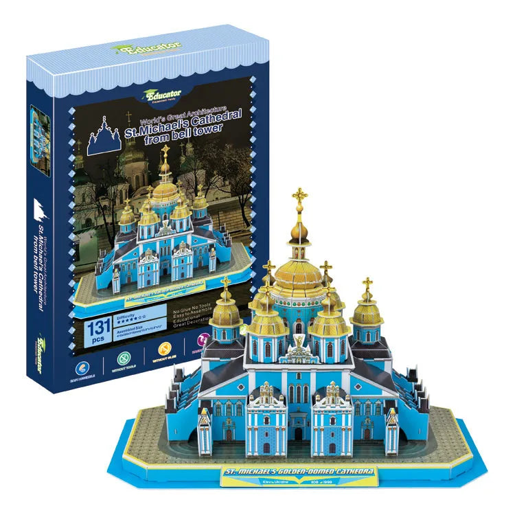 Architectural Landmark 3D Jigsaw Puzzle Model