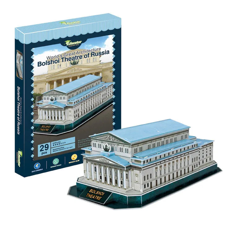 Architectural Landmark 3D Jigsaw Puzzle Model
