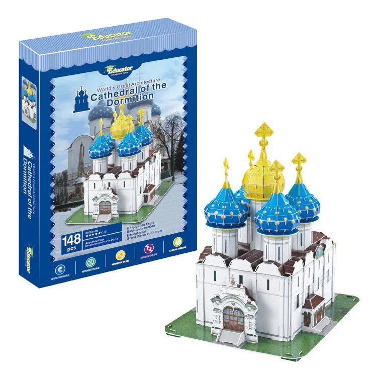 Architectural Landmark 3D Jigsaw Puzzle Model