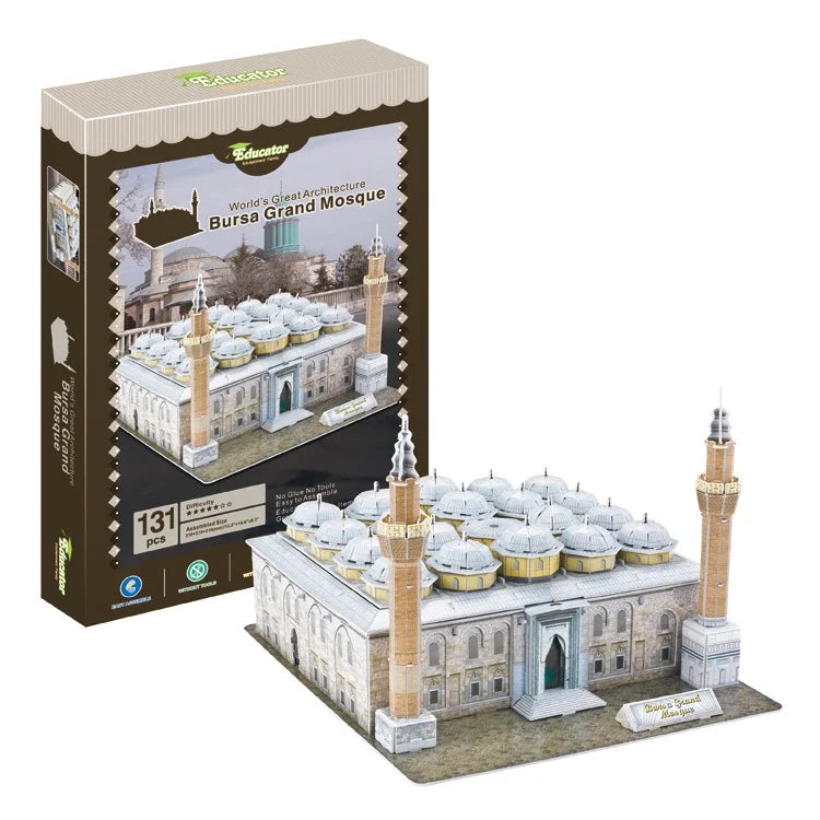 Architectural Landmark 3D Jigsaw Puzzle Model
