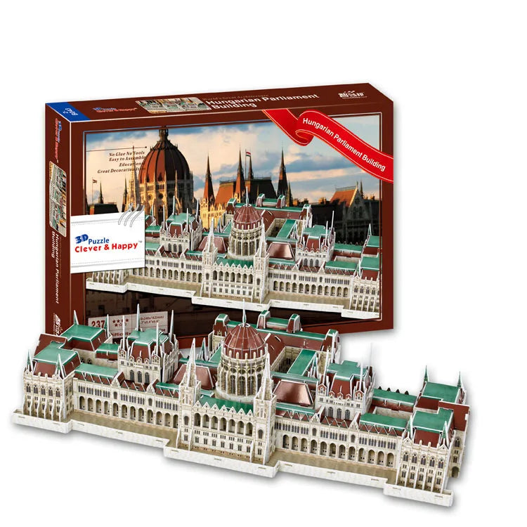 Architectural Landmark 3D Jigsaw Puzzle Model