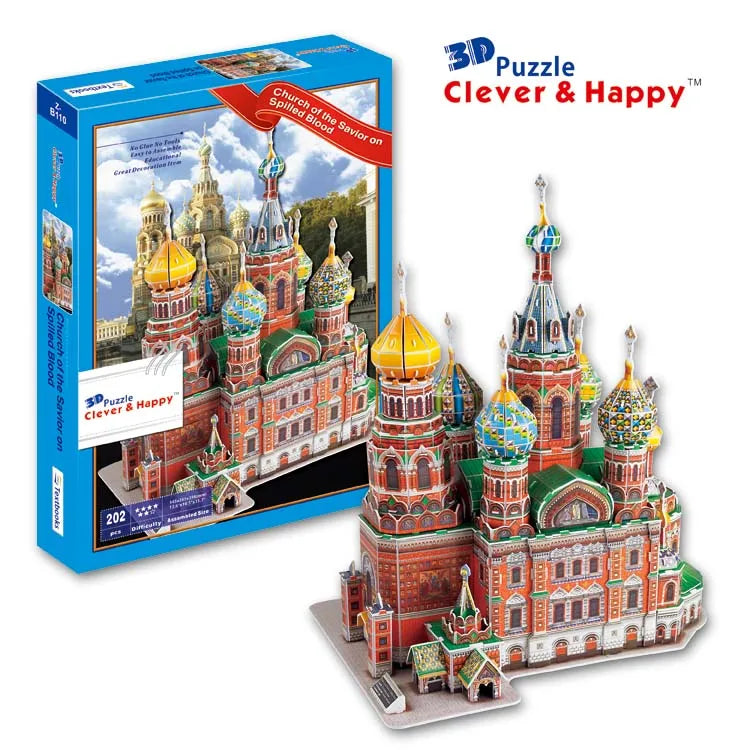 Architectural Landmark 3D Jigsaw Puzzle Model