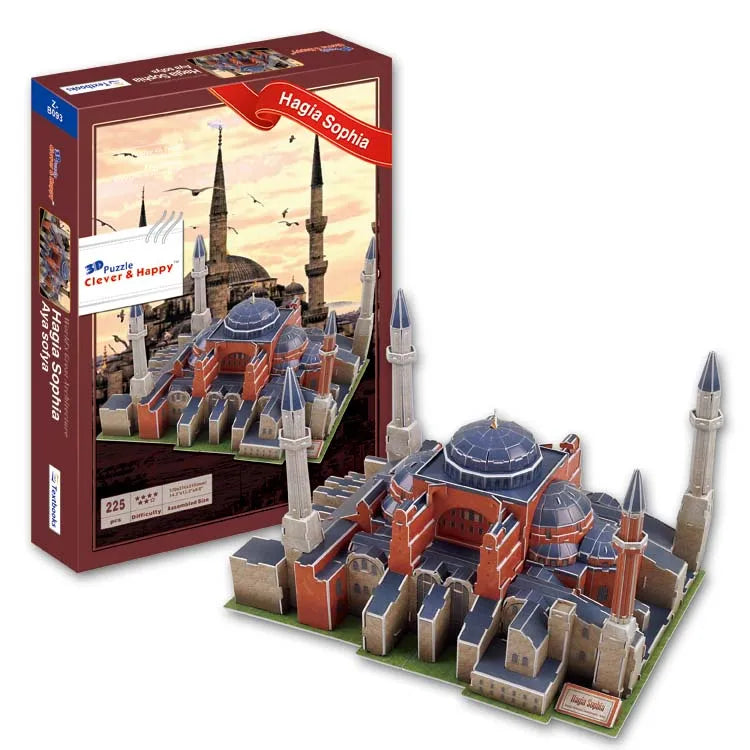 Architectural Landmark 3D Jigsaw Puzzle Model