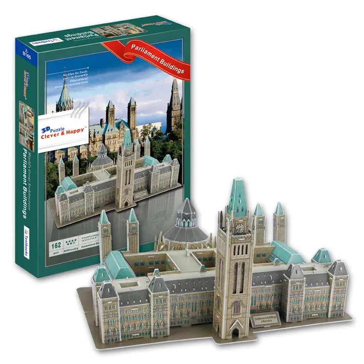 Architectural Landmark 3D Jigsaw Puzzle Model