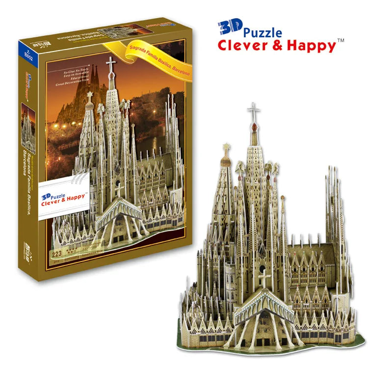 Architectural Landmark 3D Jigsaw Puzzle Model