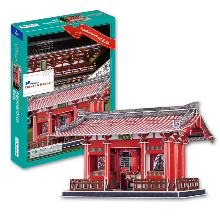 Architectural Landmark 3D Jigsaw Puzzle Model
