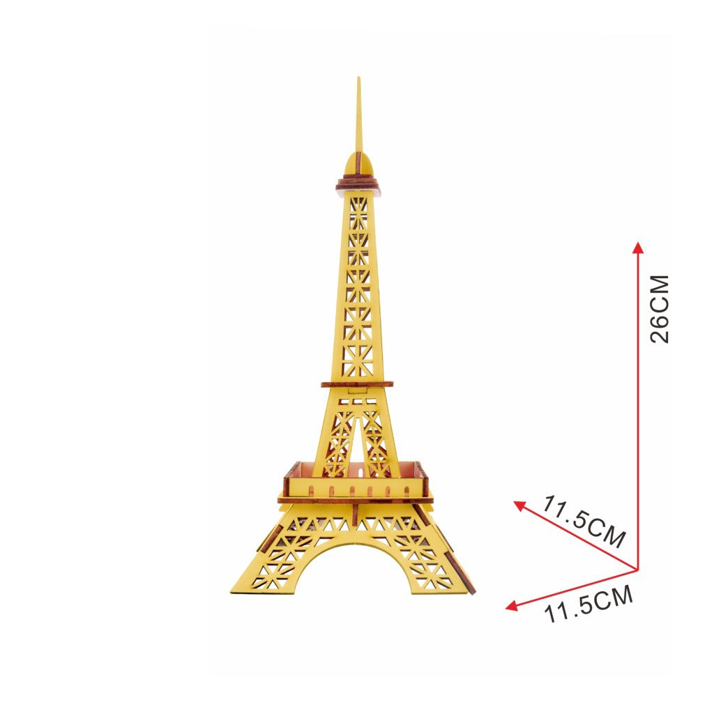 Little Paris Tower Stereo Jigsaw Puzzle - DIY Educational Toy for Children