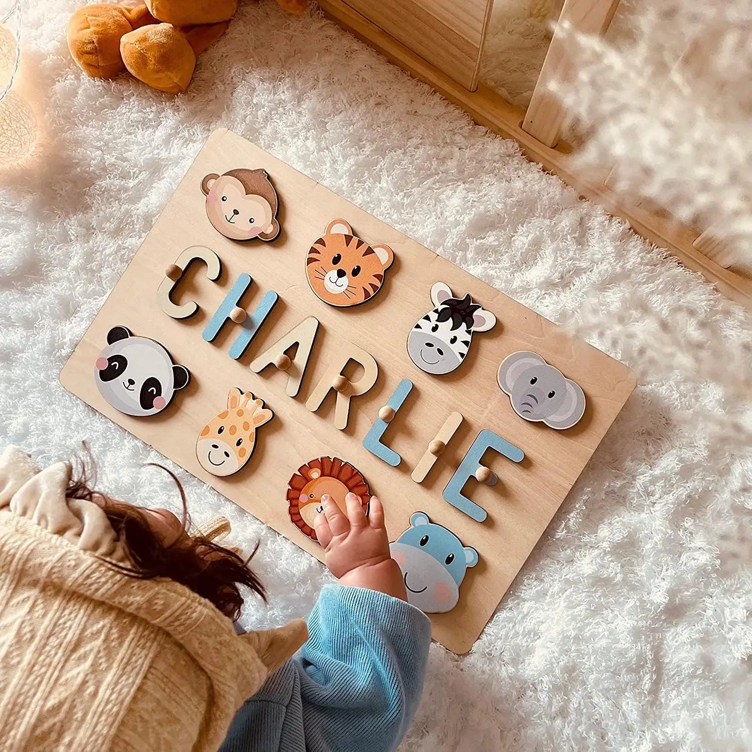 Wooden Name Puzzle for Kids