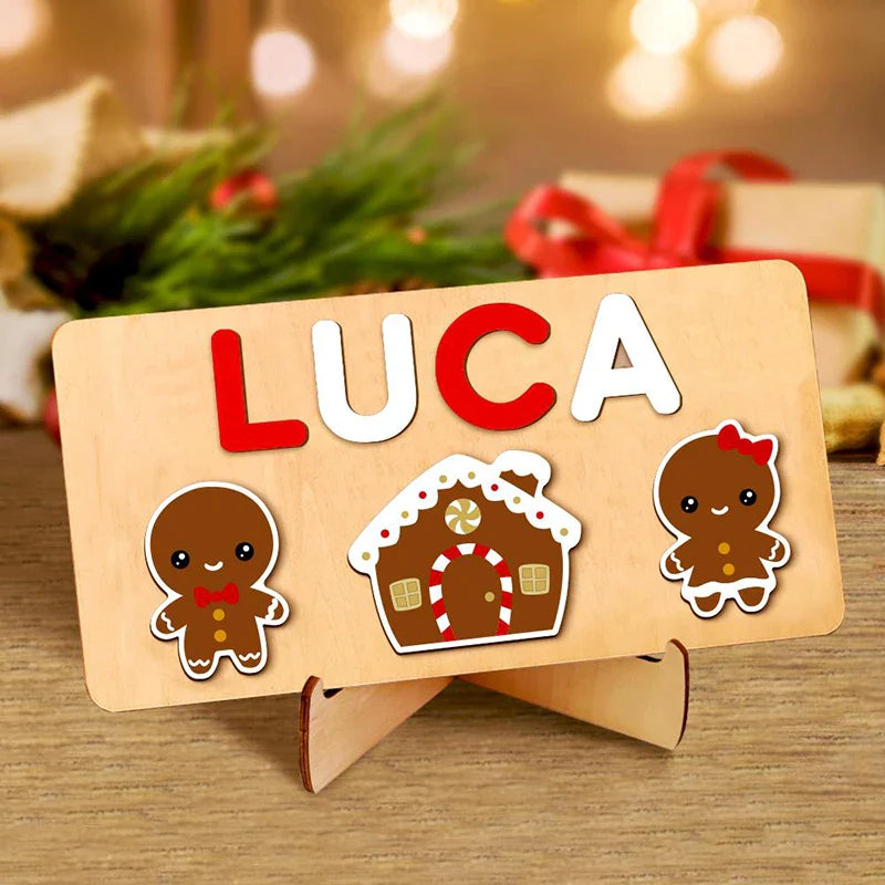 Wooden Name Puzzle for Kids