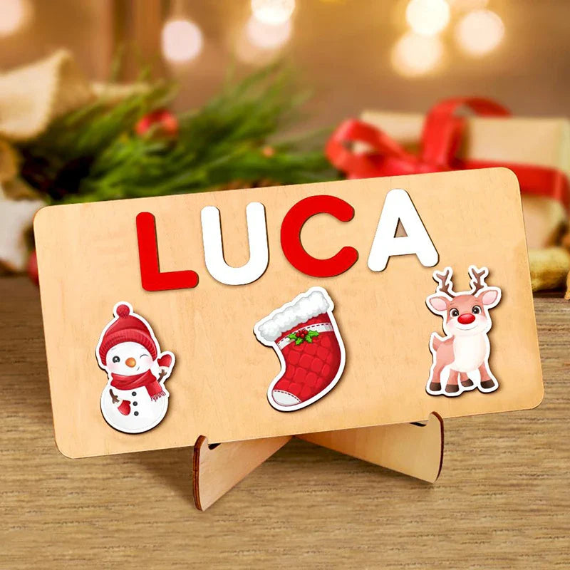 Wooden Name Puzzle for Kids