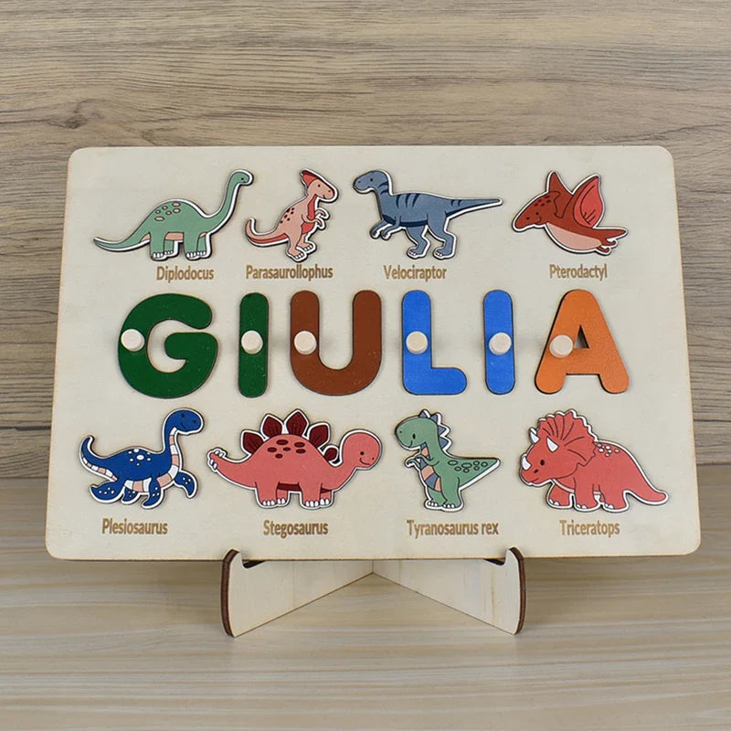 Wooden Name Puzzle for Kids