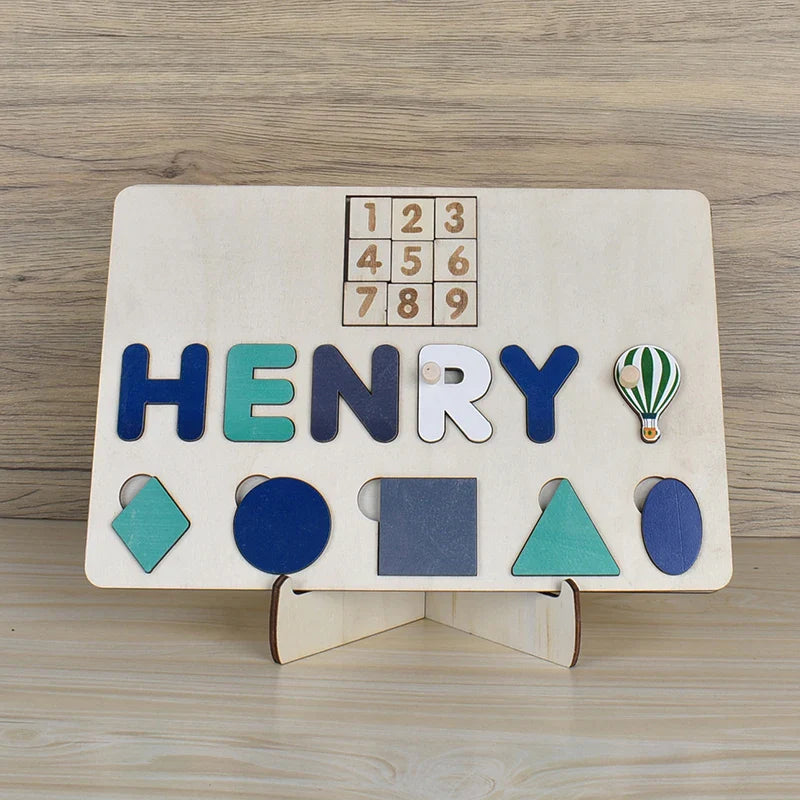 Wooden Name Puzzle for Kids